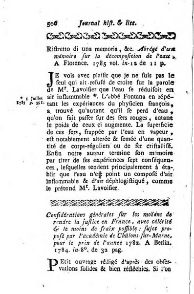 Journal historique et littéraire