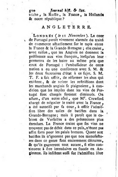 Journal historique et littéraire