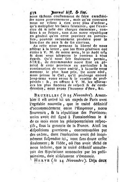 Journal historique et littéraire