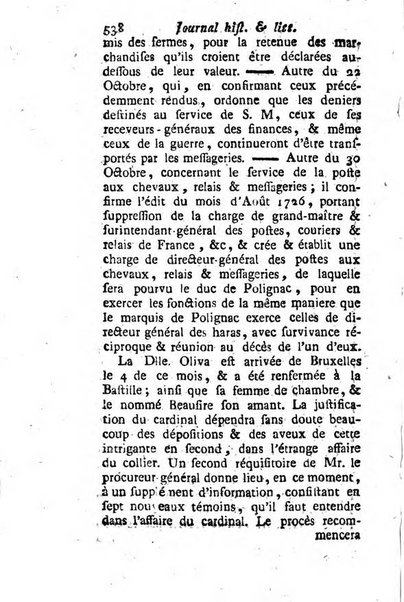 Journal historique et littéraire