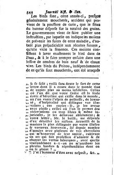 Journal historique et littéraire