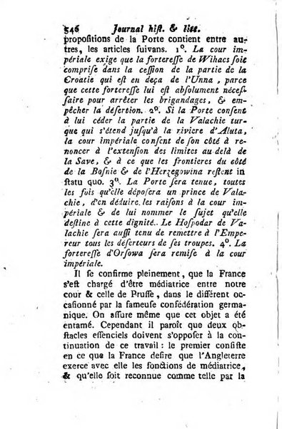 Journal historique et littéraire