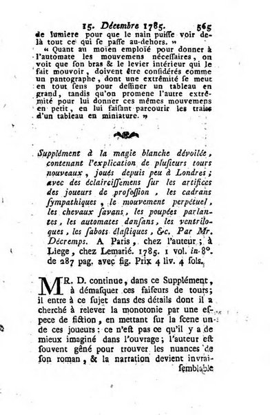 Journal historique et littéraire