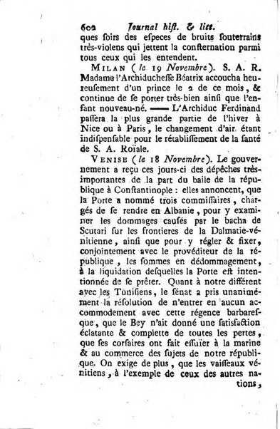 Journal historique et littéraire