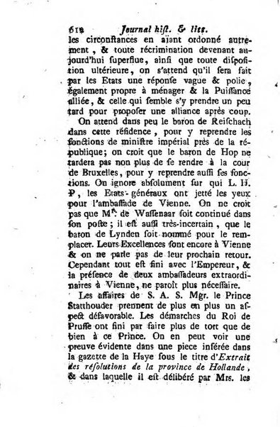 Journal historique et littéraire