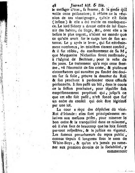 Journal historique et littéraire