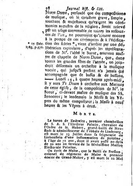 Journal historique et littéraire