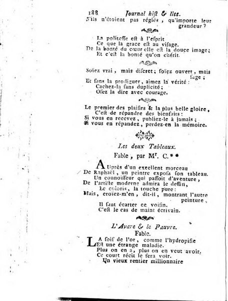 Journal historique et littéraire