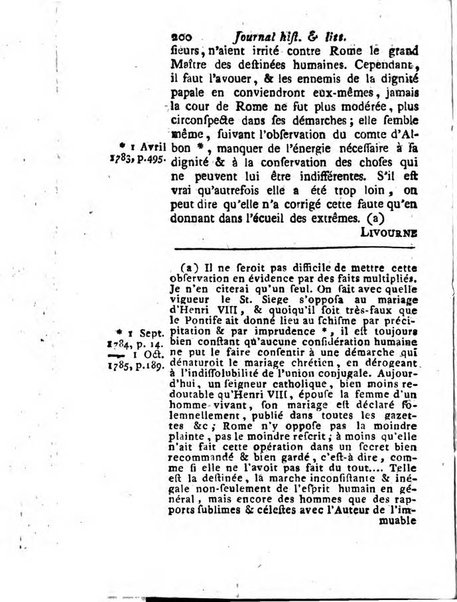 Journal historique et littéraire