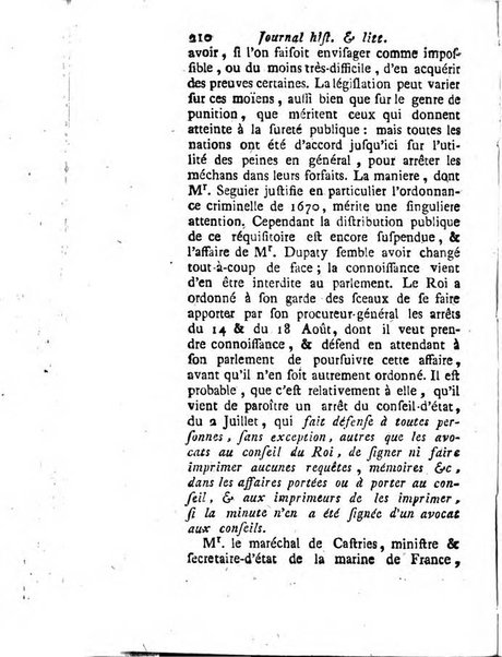 Journal historique et littéraire