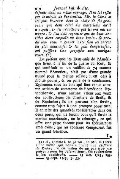 Journal historique et littéraire