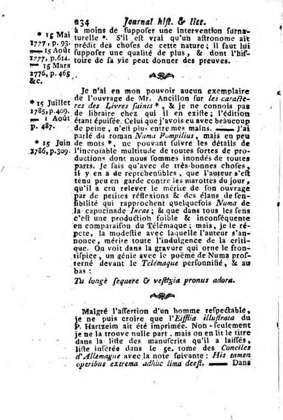 Journal historique et littéraire