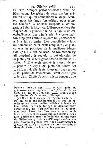 Journal historique et littéraire