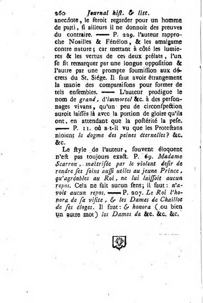 Journal historique et littéraire