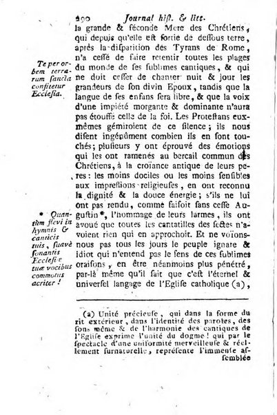 Journal historique et littéraire