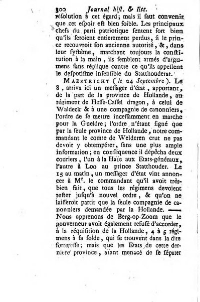 Journal historique et littéraire