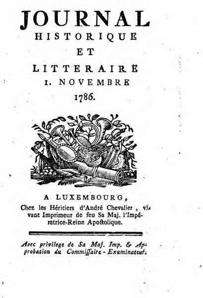 Journal historique et littéraire