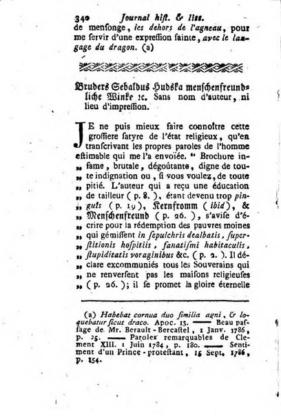 Journal historique et littéraire