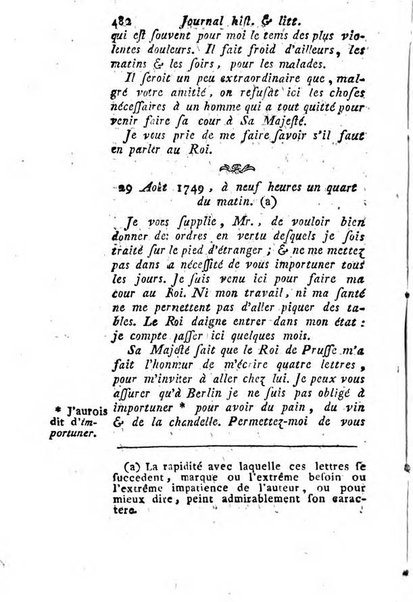 Journal historique et littéraire