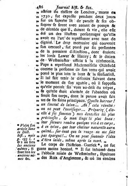 Journal historique et littéraire