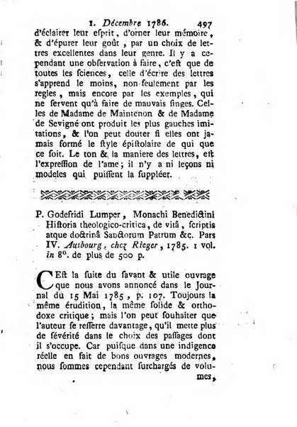 Journal historique et littéraire