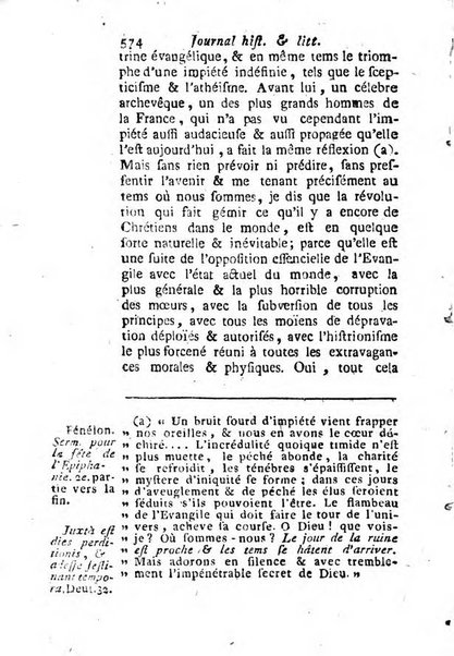 Journal historique et littéraire