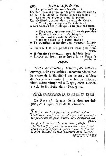 Journal historique et littéraire