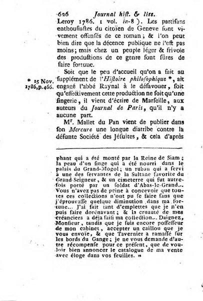 Journal historique et littéraire