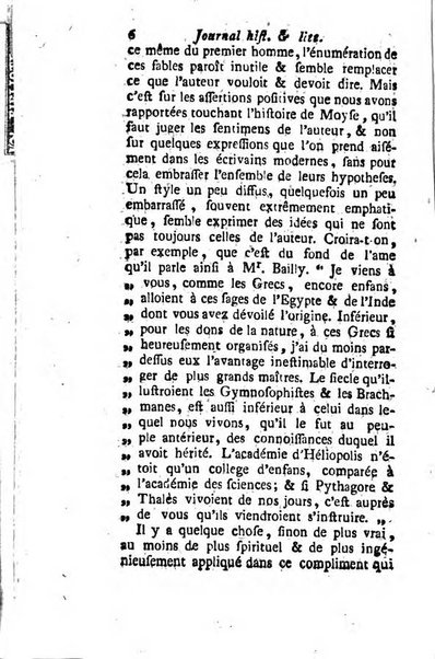 Journal historique et littéraire