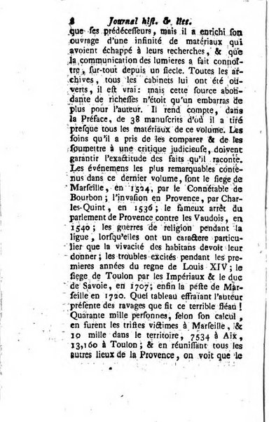 Journal historique et littéraire