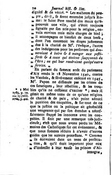 Journal historique et littéraire