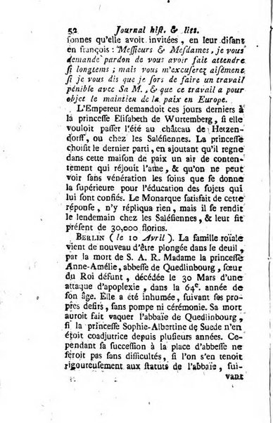 Journal historique et littéraire