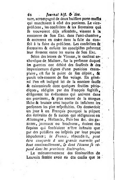 Journal historique et littéraire