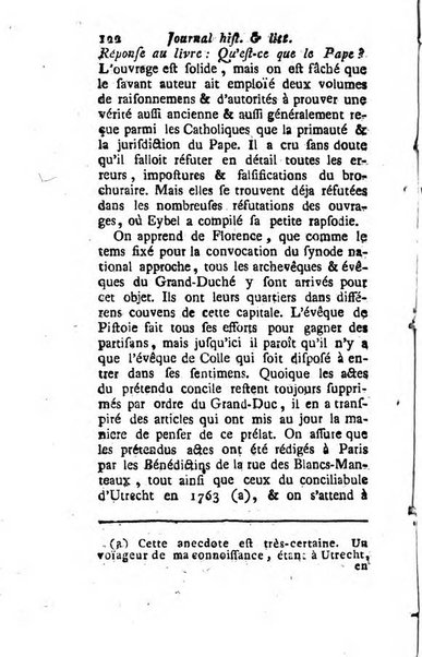 Journal historique et littéraire