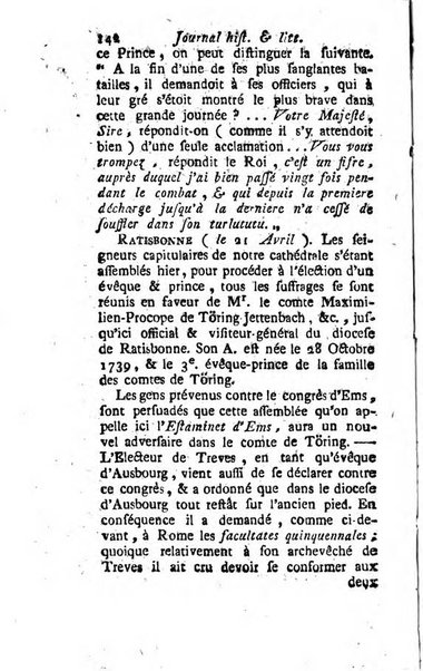 Journal historique et littéraire