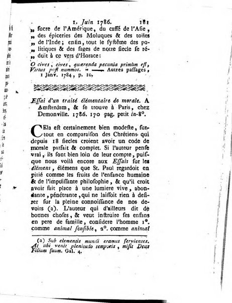 Journal historique et littéraire