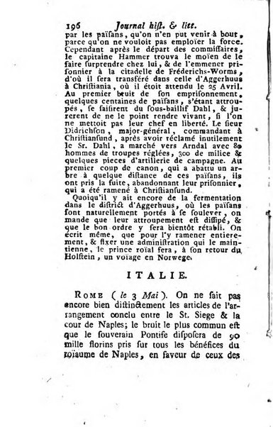 Journal historique et littéraire