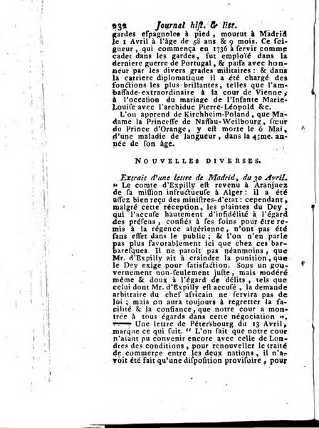 Journal historique et littéraire