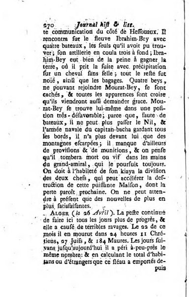 Journal historique et littéraire