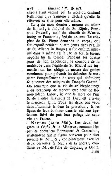 Journal historique et littéraire