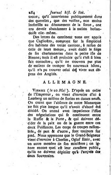 Journal historique et littéraire