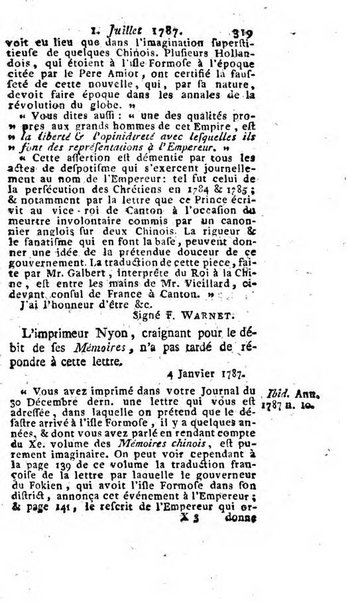 Journal historique et littéraire