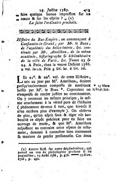 Journal historique et littéraire