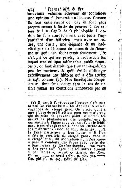 Journal historique et littéraire