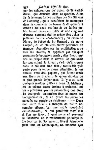 Journal historique et littéraire