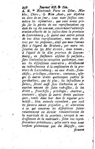 Journal historique et littéraire