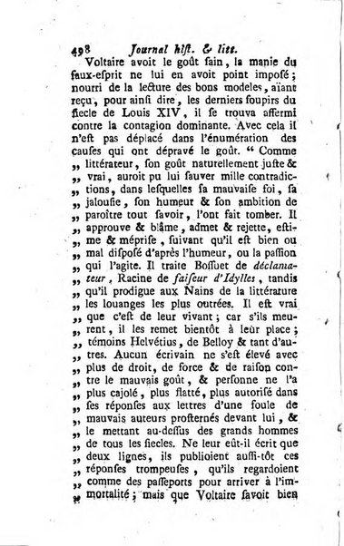 Journal historique et littéraire