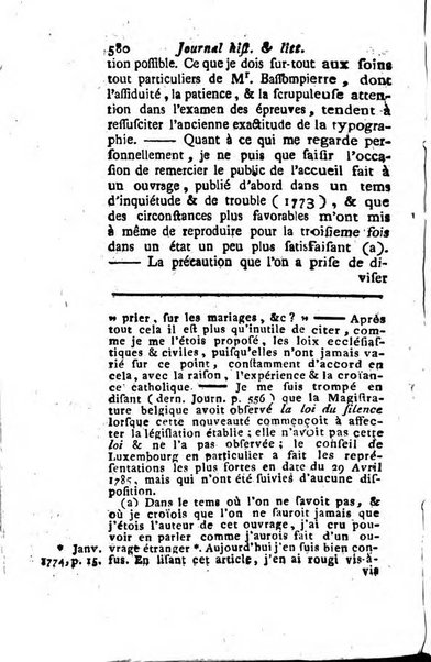 Journal historique et littéraire