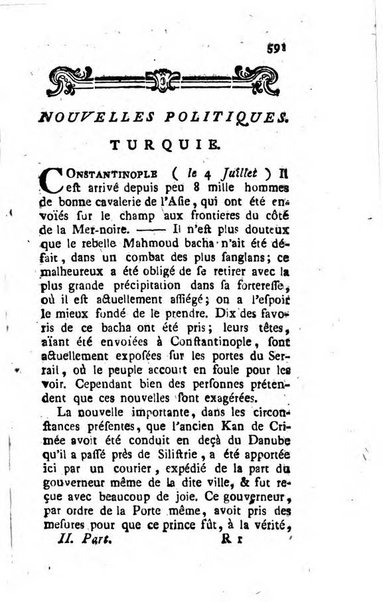 Journal historique et littéraire