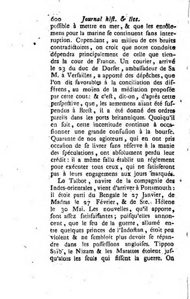 Journal historique et littéraire